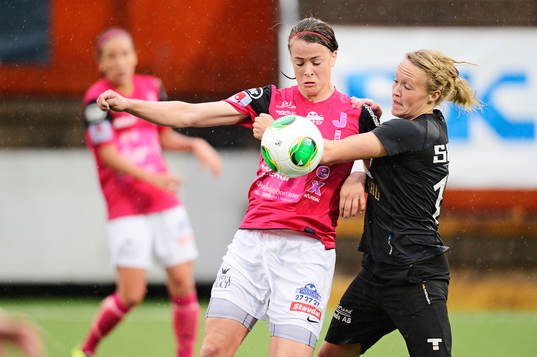 Jitex Anna Furberg och Göteborgs Sofia Skog