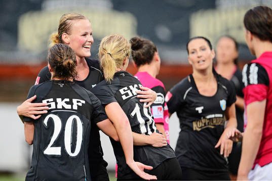 Göteborgs Annica Sjölund, Göteborgs Manon Melis  och