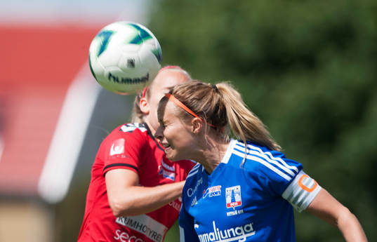 Vittsjös Sofie Andersson i matchen i damallsvenskan mellan Kristianstad och Vittsjö i Kristianstad 7 juni.