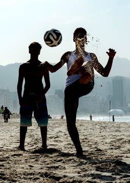 Miljöbilder på Copacabana