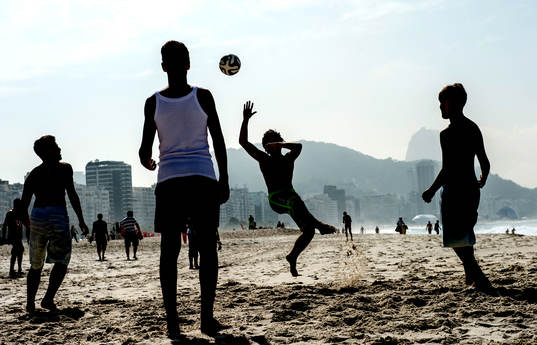 Miljöbilder på Copacabana