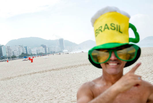 Miljöbilder på Copacabana