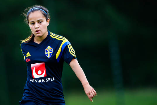 Sveriges Malin Diaz
