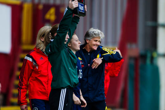 Sveriges förbundskapten Pia Sundhage