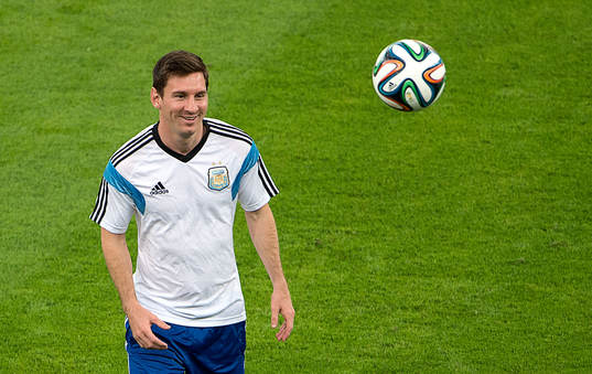 Argentinas Lionel Messi