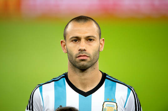 Argentinas Javier Mascherano 