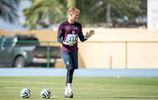 Englands målvakt Joe Hart