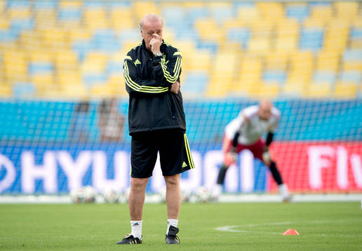 Spaniens tränare Vicente Del Bosque