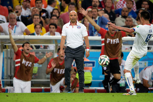 Chiles förbundskapten Jorge Sampaoli