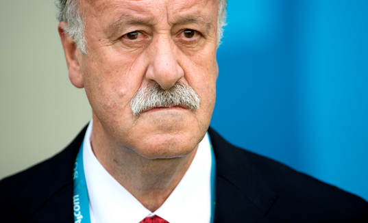 Spaniens tränare Vicente Del Bosque