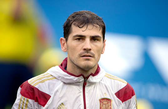 Spaniens målvakt Iker Casillas