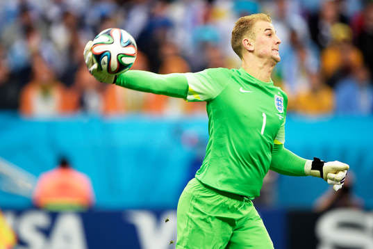 Englands målvakt Joe Hart