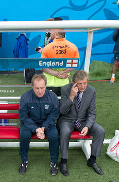 Englands tränare Roy Hodgson