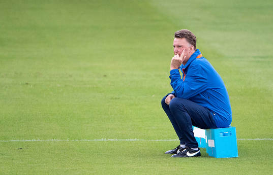 Hollands tränare Louis van Gaal