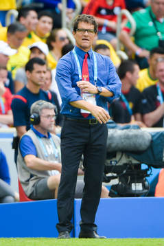 Rysslands förbundskapten Fabio Capello