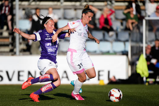 Jitex Linn Andersson och Rosengårds Anja Mittag