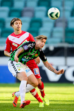 Assyriskas Fredrik Holster och GAIS Andreas Drugge