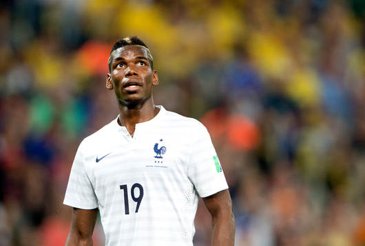 Frankrikes Paul Pogba