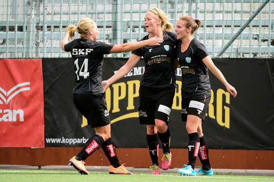 Göteborgs Sofia Skog jublar