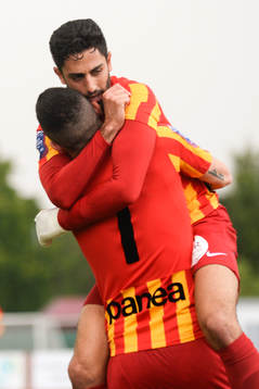 Syrianskas Isa Demir jublar