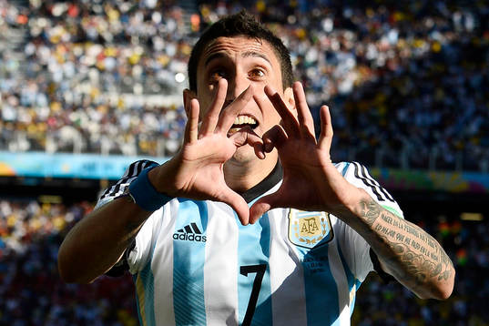 Bla gjennom flere bilder av Fotbolls-VM 2014, Dag 20, Argentina - Schweiz