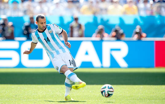 Argentinas Javier Mascherano