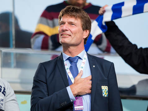 IFK Göteborgs klubbdirektör Martin Kurzwelly innan fotbollsmatchen i kvalet till Europa League mellan IFK Göteborg - FC Fola Esch den 3 Juli  2014 i Göteborg.