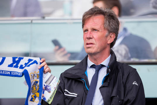 IFK Göteborgs Roger Gustafsson so är ansvarig för Ansvarig Fotbollsakademin, innan fotbollsmatchen i kvalet till Europa League mellan IFK Göteborg - FC Fola Esch den 3 Juli  2014 i Göteborg.