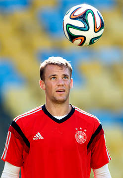 Tysklands målvakt Manuel Neuer 
