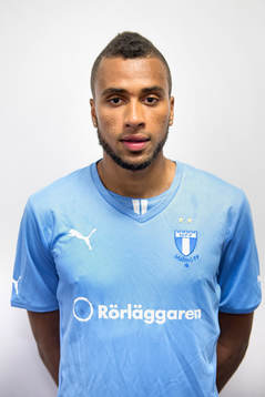 Malmös Isaac Kiese Thelin poserar för ett porträtt