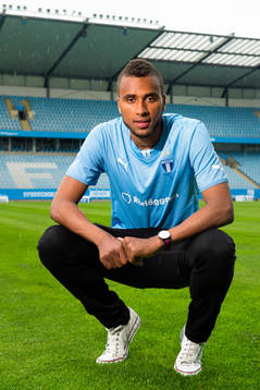 Malmös Isaac Kiese Thelin poserar för ett porträtt