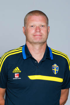 Tomas Turesson, förbundskapten i P16/97-landslaget, poserar för ett porträtt den 8 juli 2014 i Stockholm.