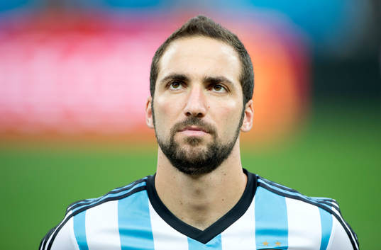Argentinas Gonzalo Higuain