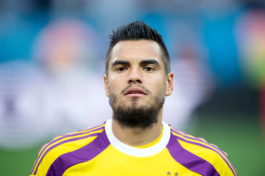 Argentinas målvakt Sergio Romero