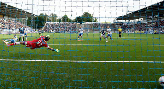 Mål 1-1 av Djurgårdens Erton Fejzullahu