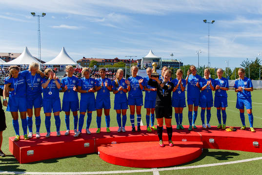Final i G15 mellan LB07 och Eskilstuna United DFF, Eskilstuna slutar tvåa