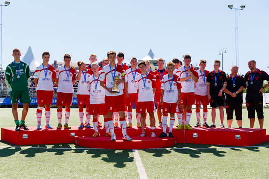 Final i B15 mellan J-L Juniors och TSV Havelse, TSV Havelse slutar tvåa