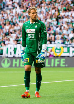 Östers målvakt Alexander Nadj