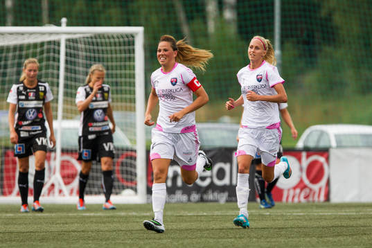 FC Rosengårds Sara Björk Gunnarsdottir jublar