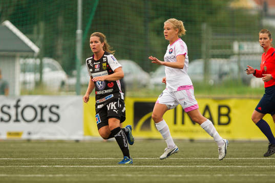 Umeås Hanna Folkesson och Rosengårds Elin Rubensson