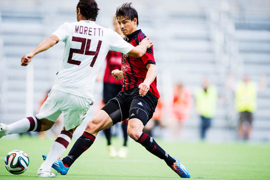 Brommapojkarnas Gabriel Petrovic utmanar Torinos Emilio Moretti