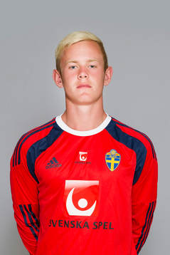Malte Påhlsson, som spelar i P15/99-landslaget, poserar för ett porträtt den 1 augusti 2014 i Stockholm.