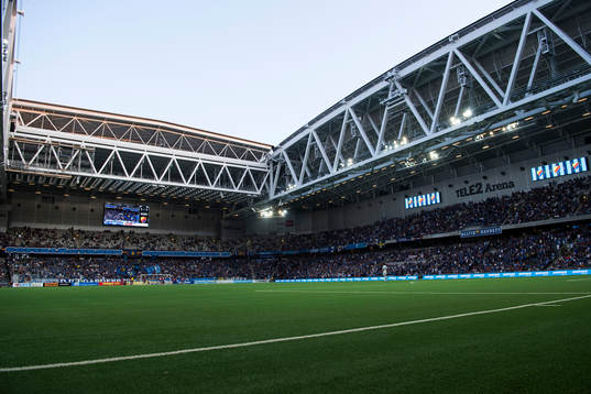 Översiktsbild över Tele2 arena