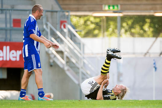 Stefan Landberg, IFK Göteborg och Nicklas Kindvall, AIK