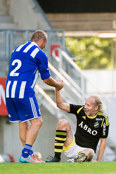 Stefan Landberg, IFK Göteborg och Nicklas Kindvall, AIK