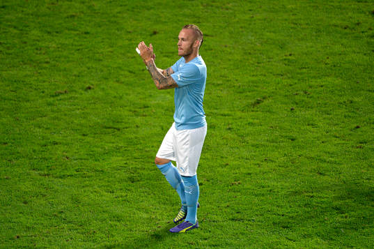 Malmö FFs Magnus Eriksson jublar