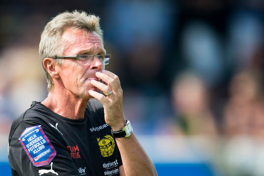 Mjällbys tränare Anders Linderoth
