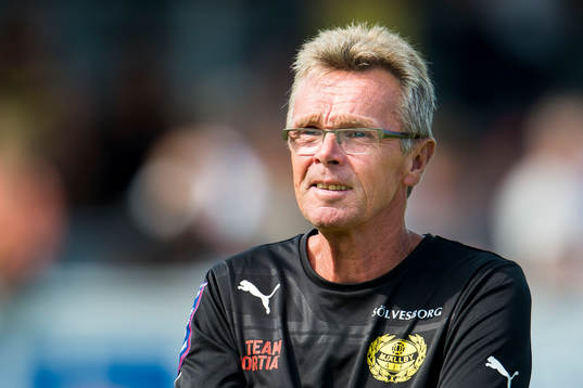 Mjällbys tränare Anders Linderoth