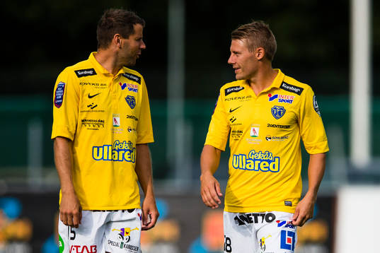 Falkenbergs Stefan Rodevåg och Patrik Ingelsen