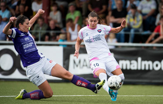 Jitex Emily Zurrer och Rosengårds Ramona Bachmann